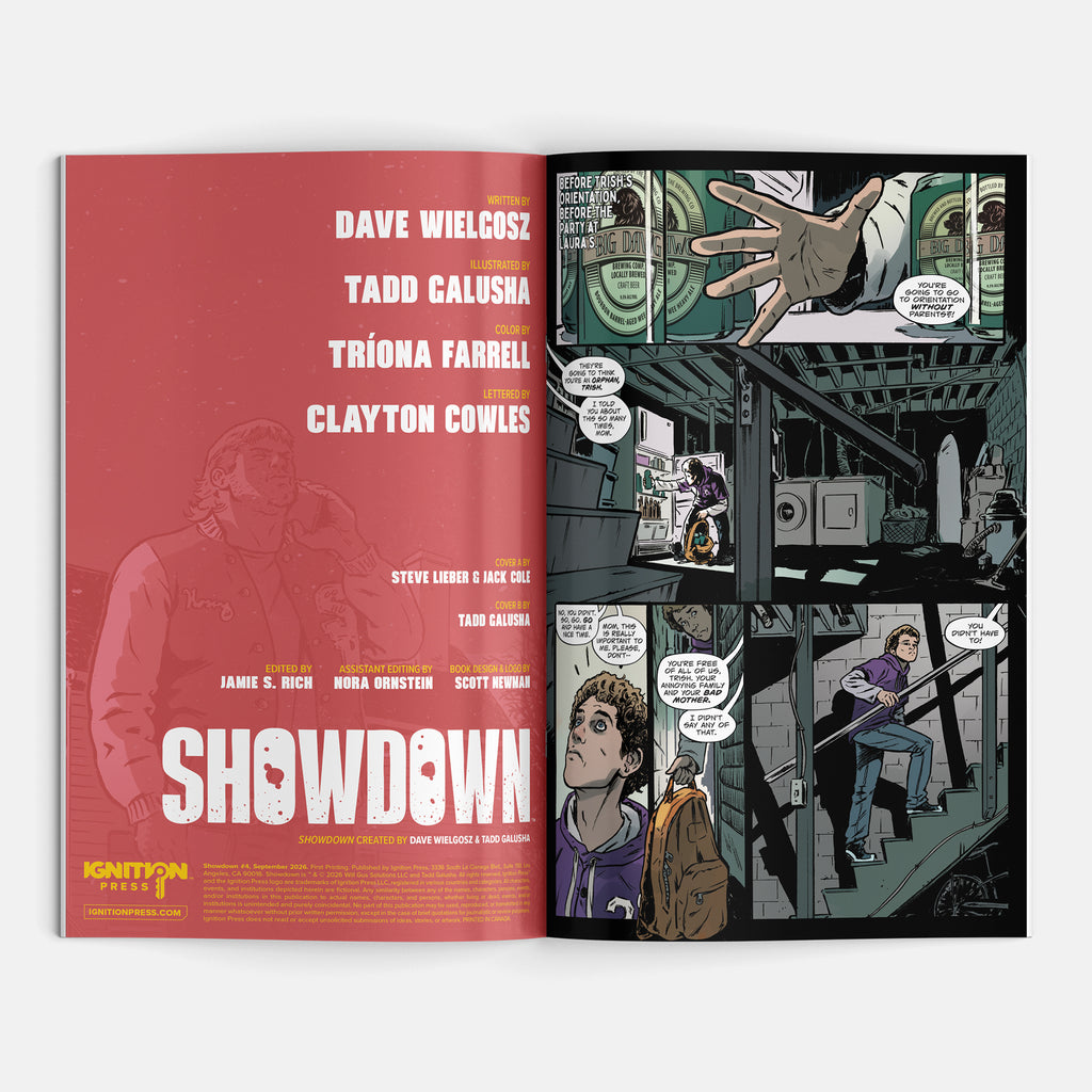 Showdown #4 Cover A Steve Lieber