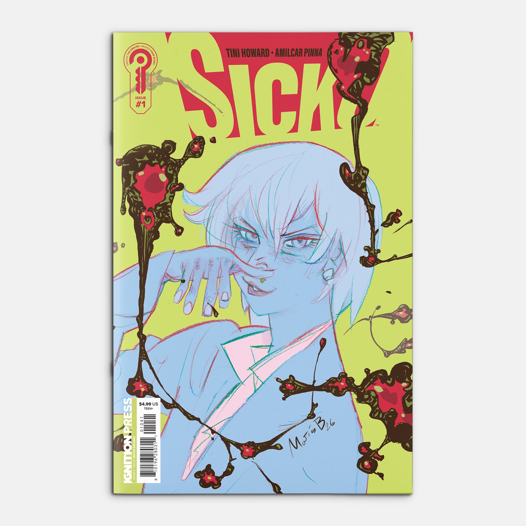 Sicko #1 Cover C Matías Bergara 1:10