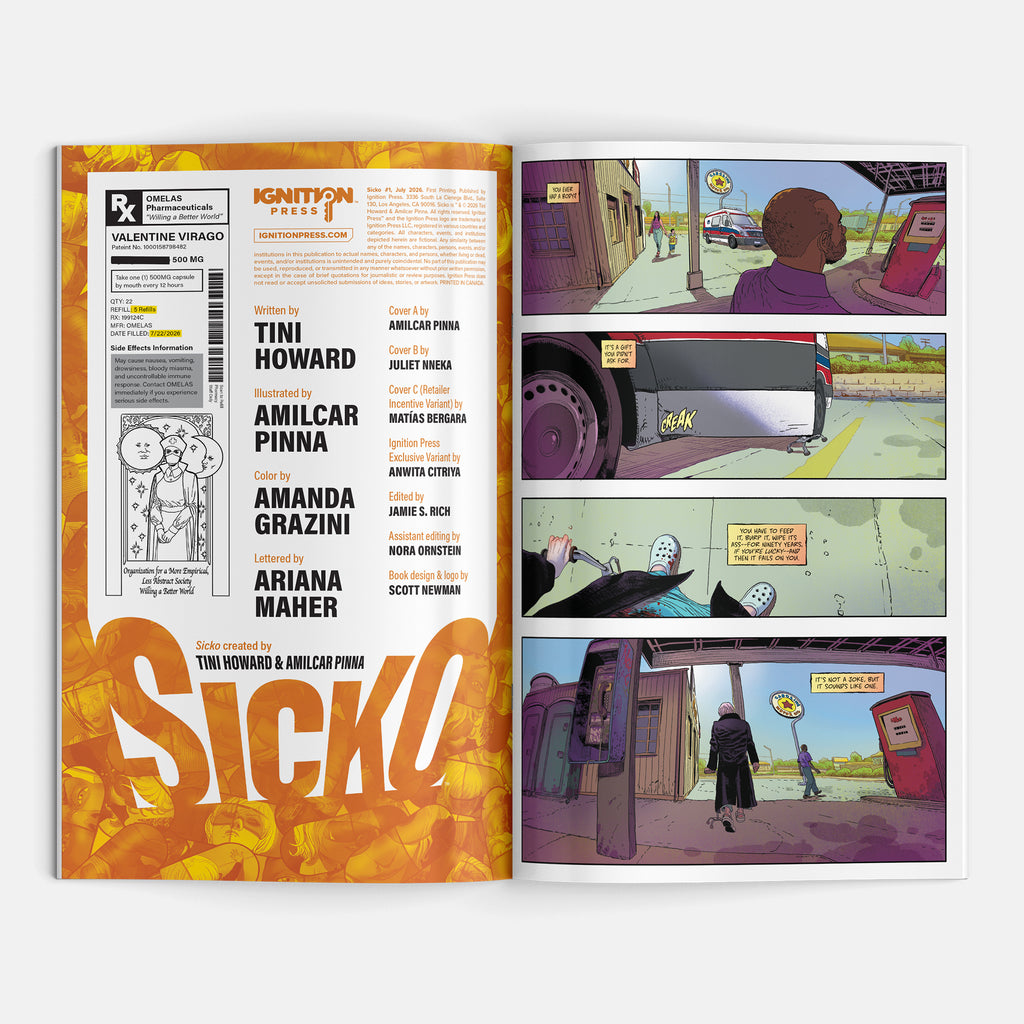 Sicko #1 Cover C Matías Bergara 1:10