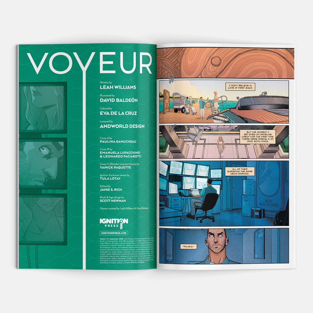 Voyeur #1 Cover E Yanick Paquette 2nd Printing