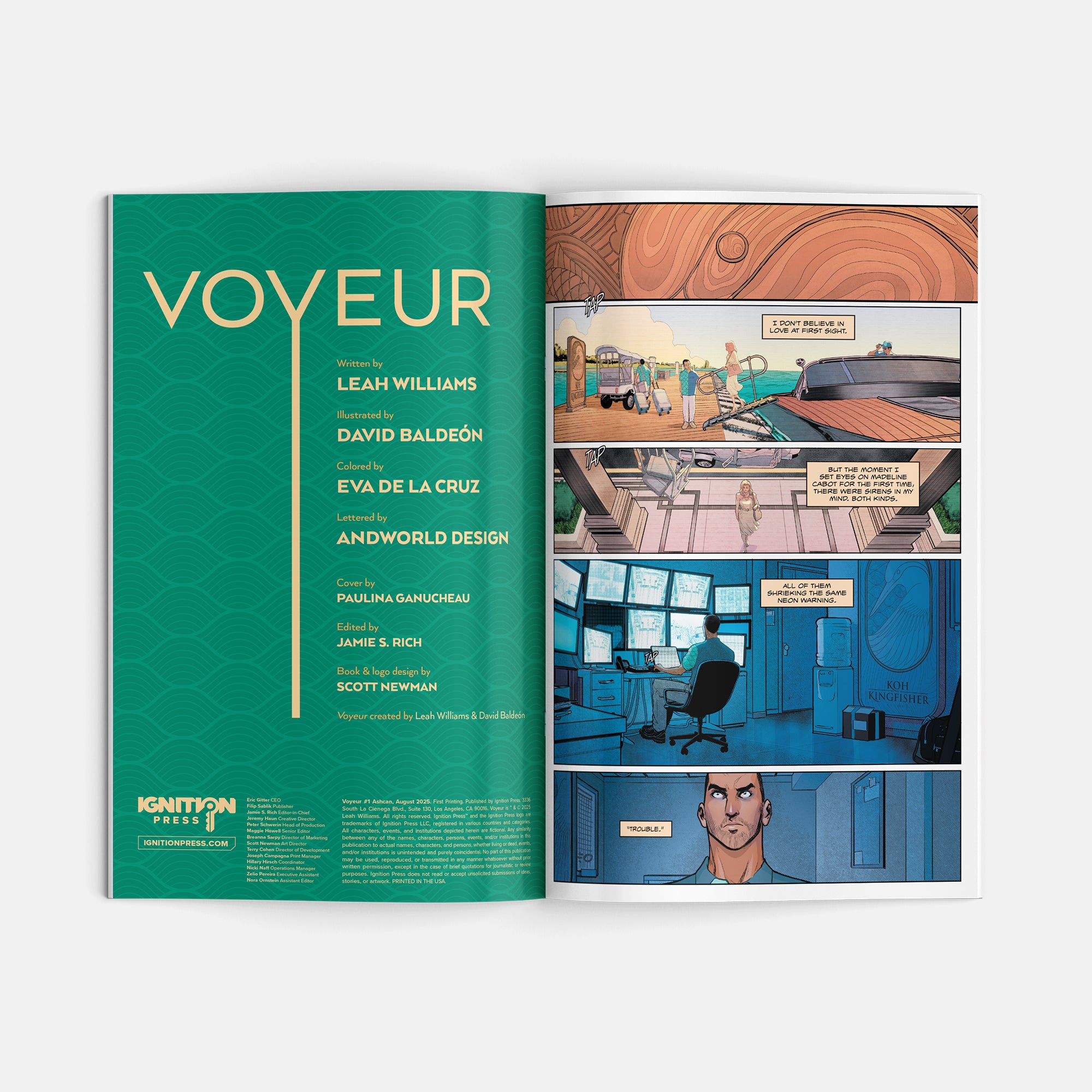 Voyeur #1 Ashcan 20-Copy Promotion Pack