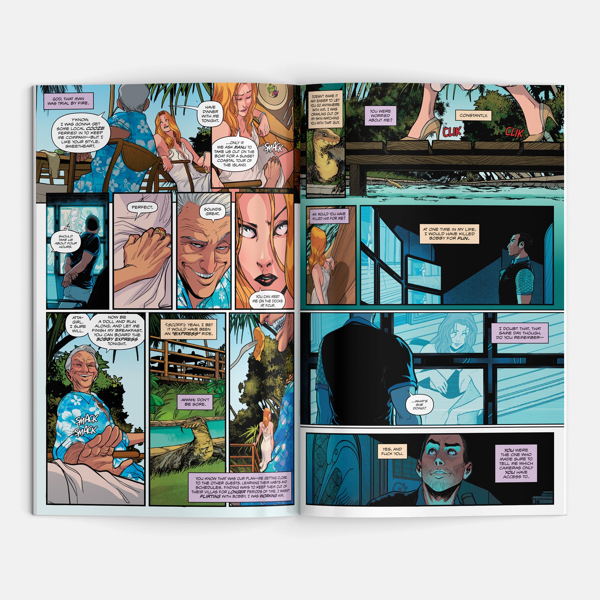 Voyeur #3 Cover A Sandra Chlewinska