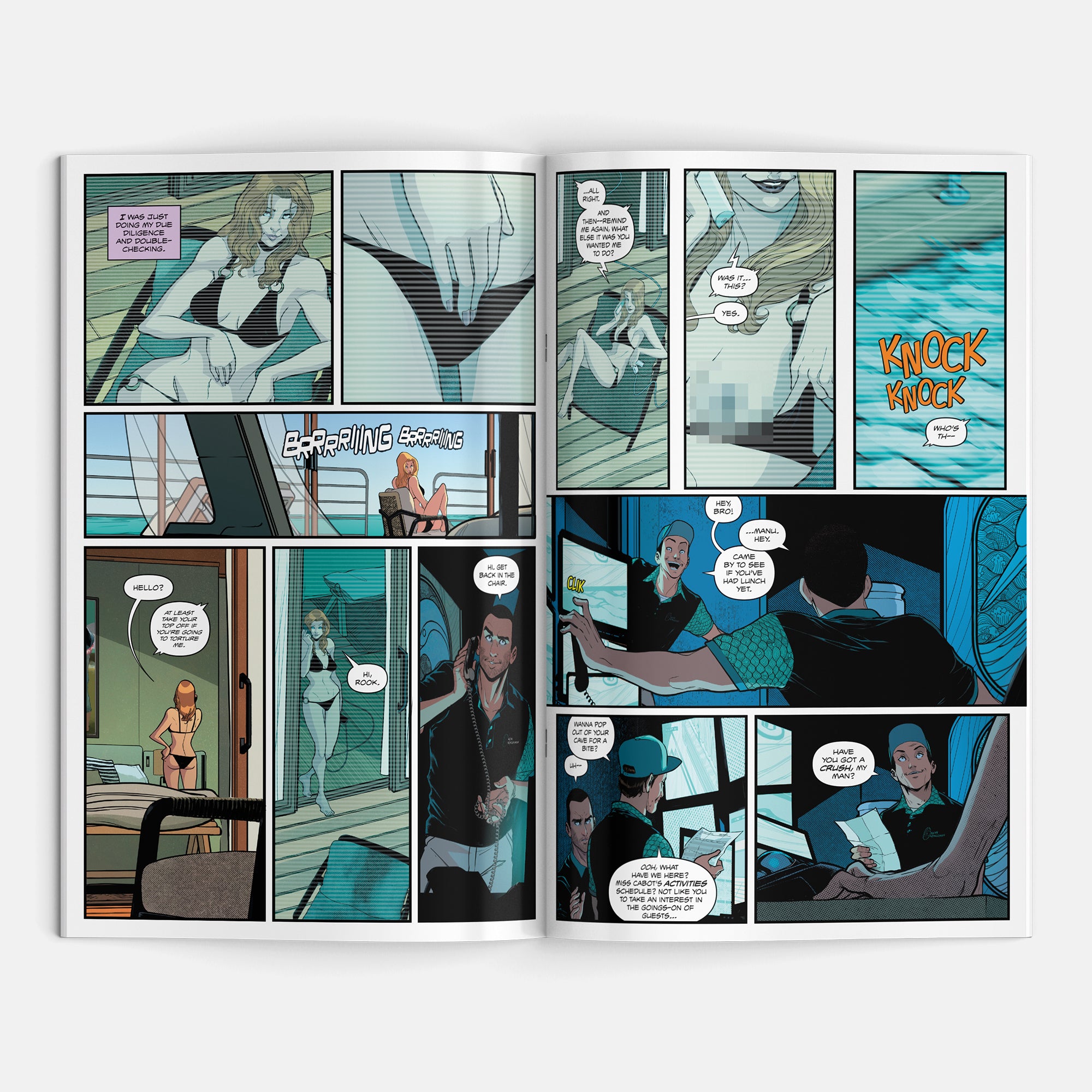 Voyeur #3 Cover A Sandra Chlewinska