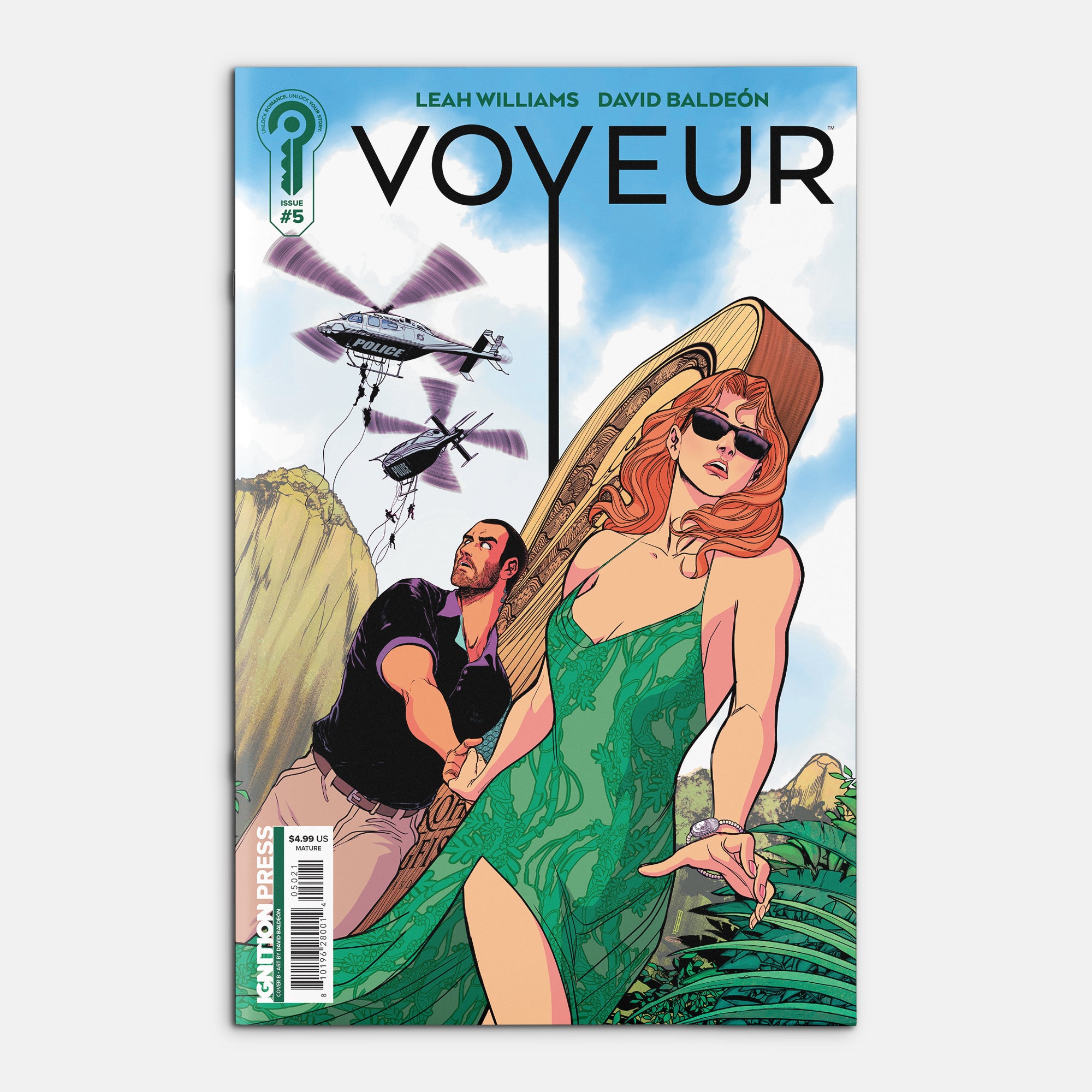 Voyeur #5 Cover B David Baldeón
