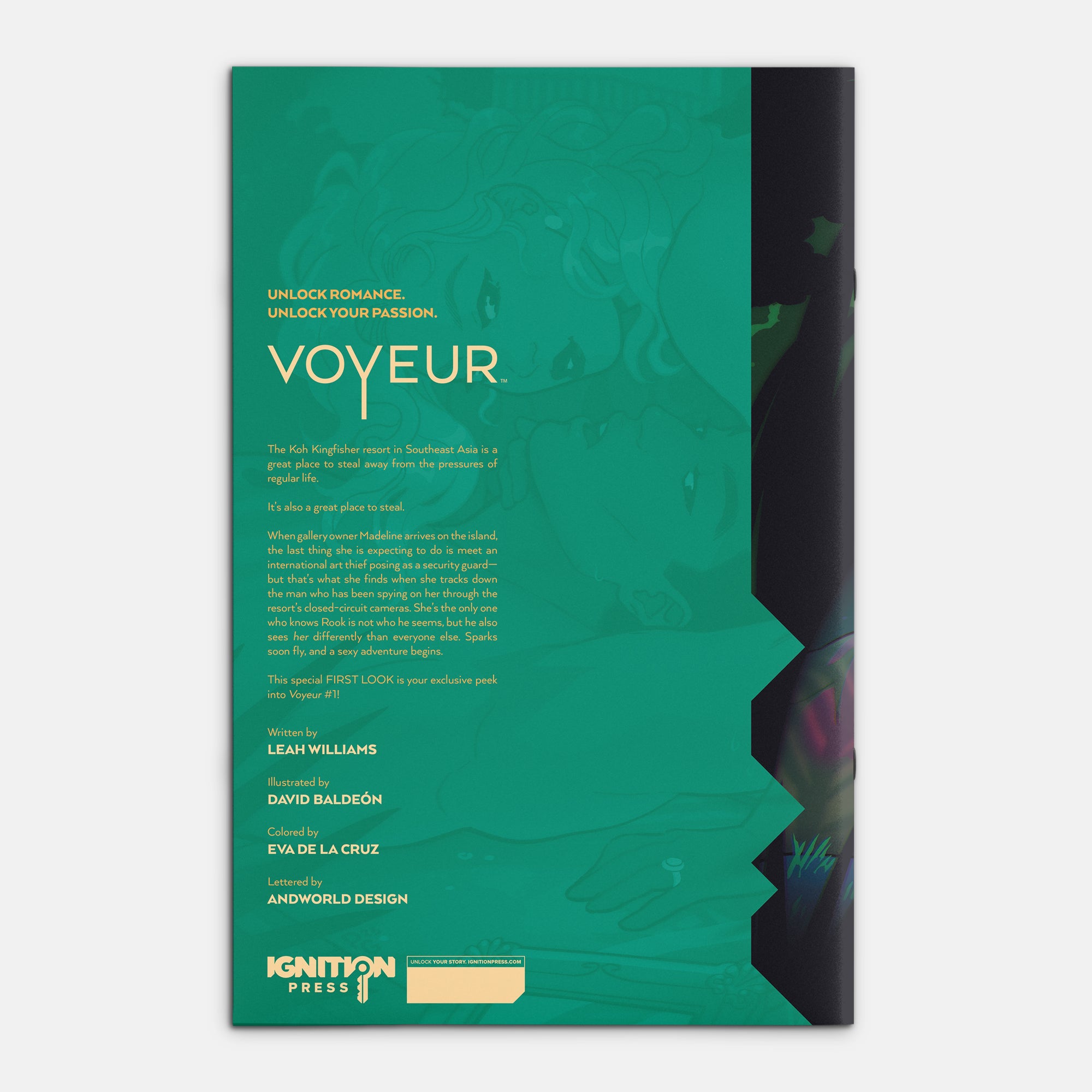 Voyeur: First Look Cover A Paulina Ganucheau