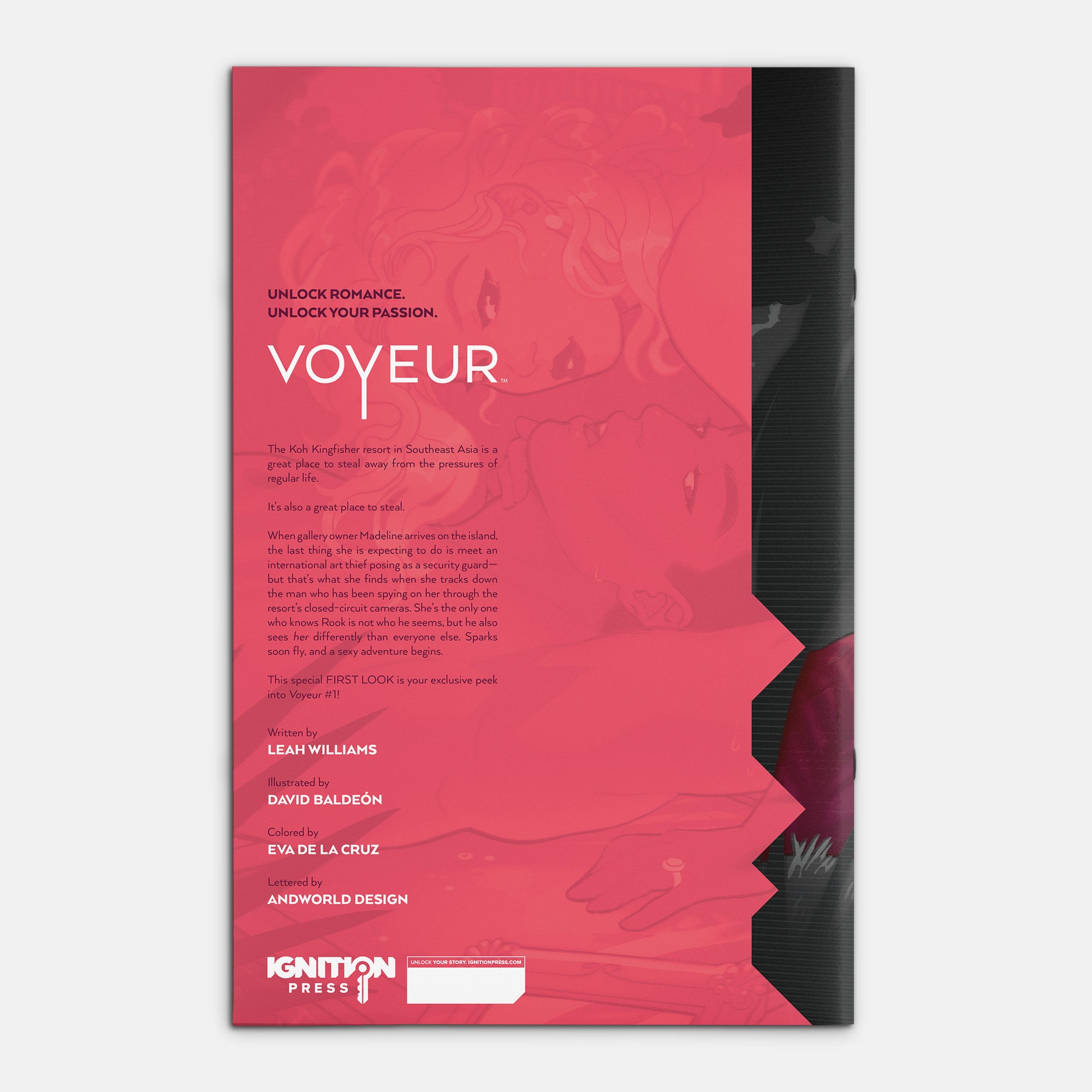 Voyeur: First Look Cover B Paulina Ganucheau Asscan Edition